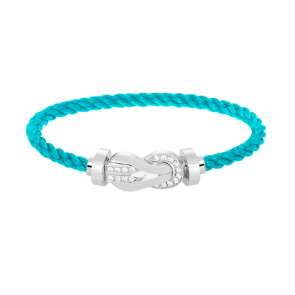 ¡®Sprite Jewelry¡¯CHANCE LARGE 8 FIGURE BUCKLE HALF DIAMOND BRACELET SILVER