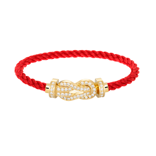 ¡®Sprite Jewelry¡¯CHANCE LARGE 8 FIGURE BUCKLE FULLDIAMOND BRACELET GOLD