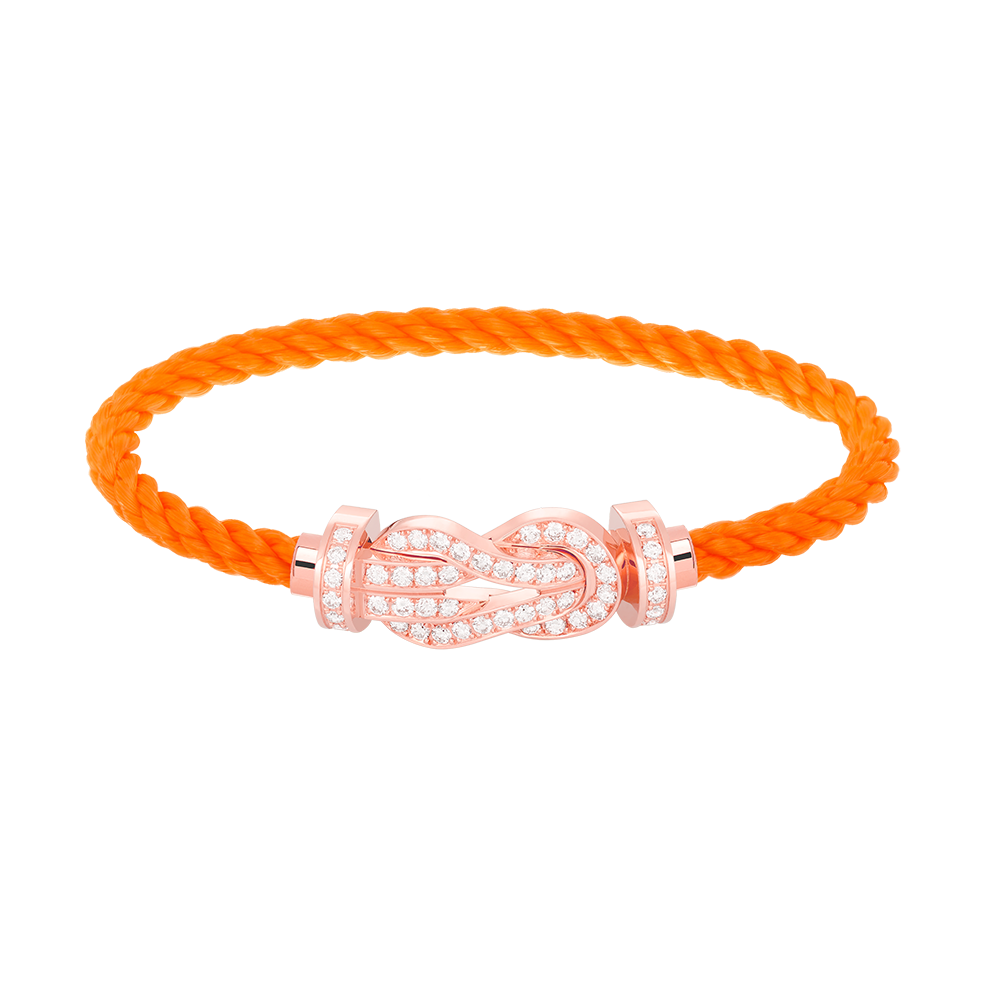 ¡®Sprite Jewelry¡¯CHANCE LARGE 8 FIGURE BUCKLE FULL DIAMOND BRACELET ROSE GOLD