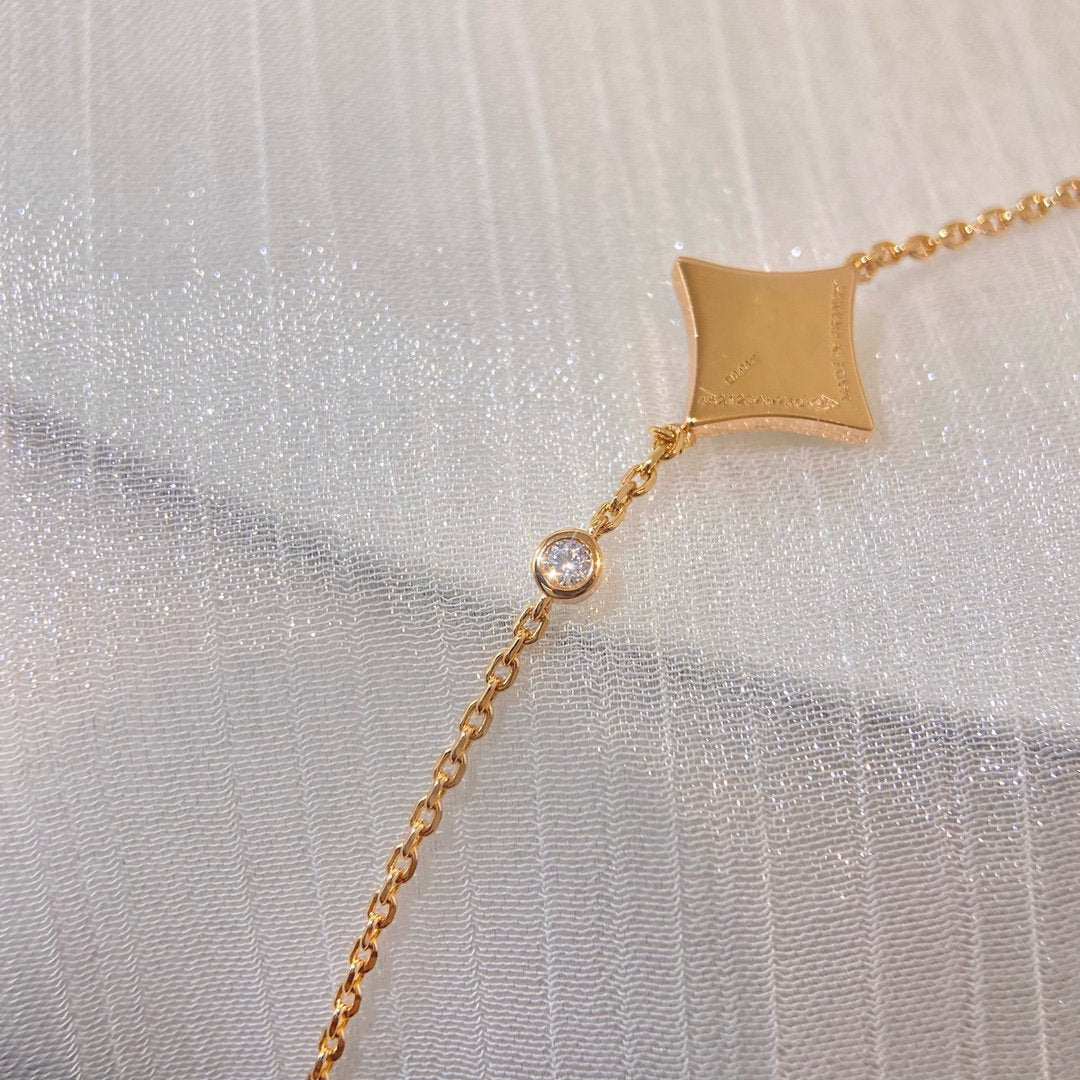 ¡®Sprite Jewelry¡¯COLOR STAR PINK GOLD DIAMOND BRACELET