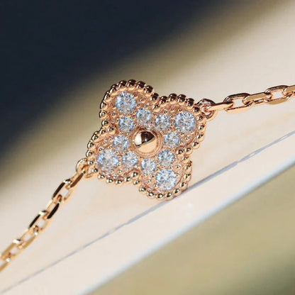 ¡®Sprite Jewelry¡¯CLOVER 20 MOTIFS DARK MOP DIAMOND  NECKLACE
