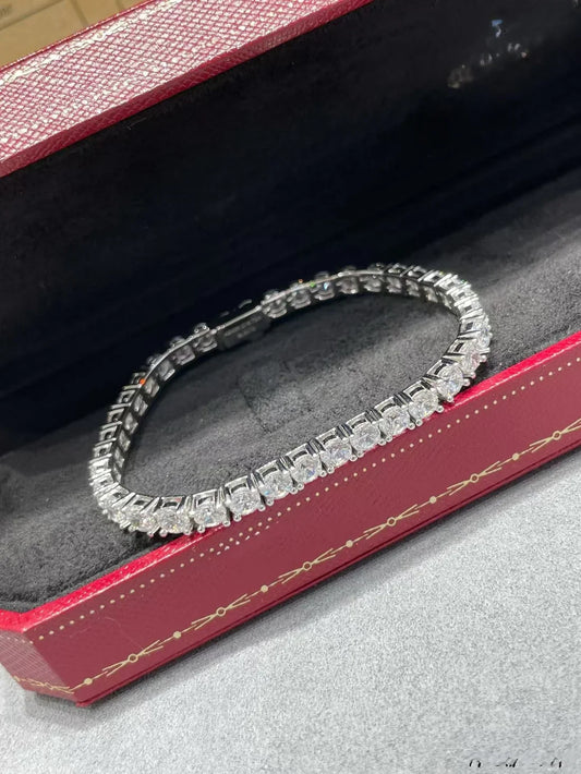 [Sprite Jewelry] TENNIS BRACELET WITH FULL DIAMOND SETTING