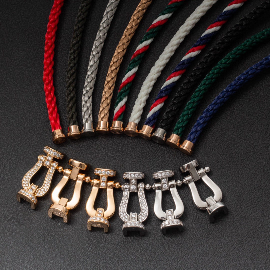 ¡®Sprite Jewelry¡¯FORCE LARGE HORSESHOE NO DIAMOND BRACELET GOLD