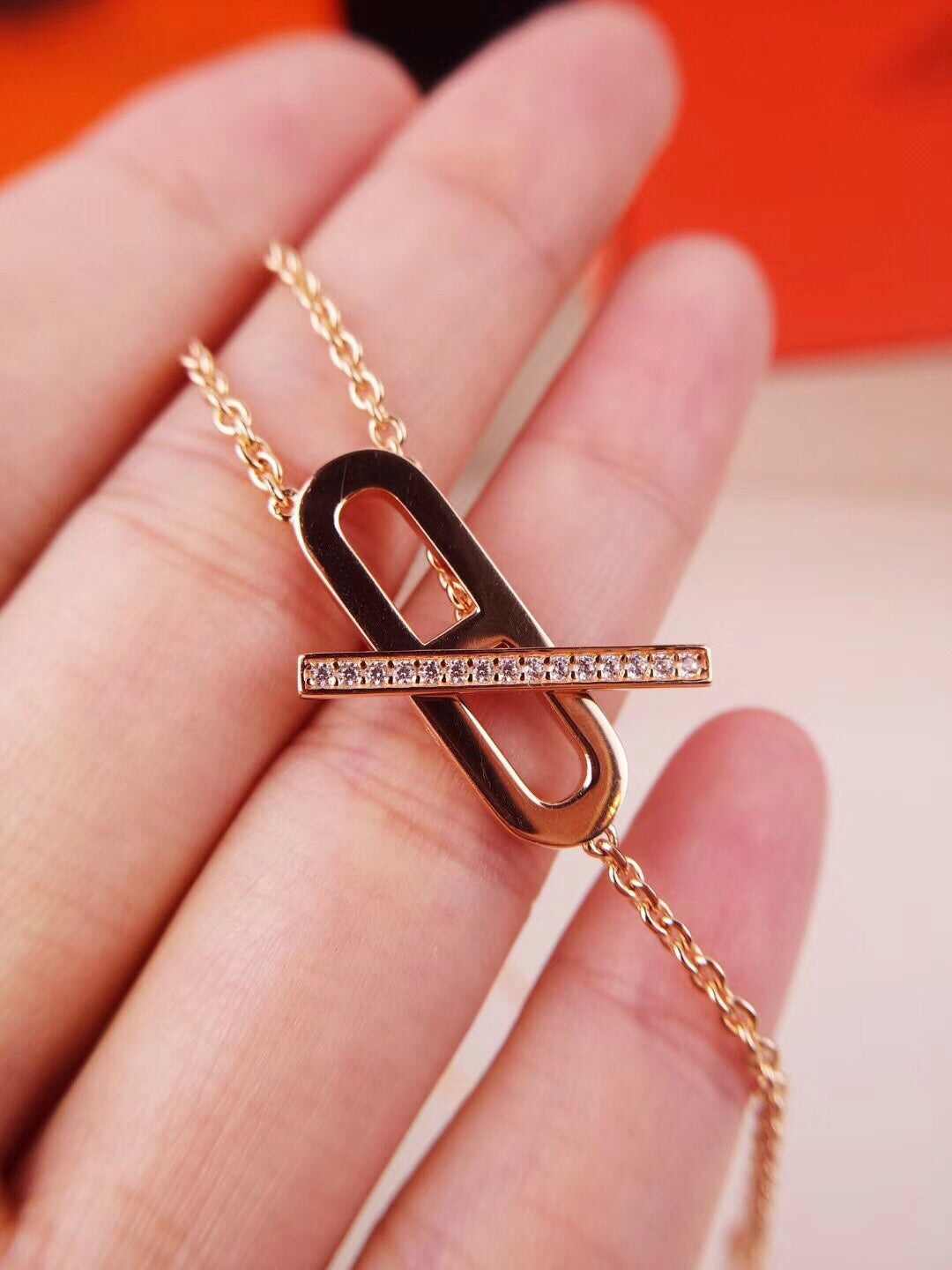 ¡®Sprite Jewelry¡¯HM FIRE PIG NOSE NECKLACE TRENDY STREET