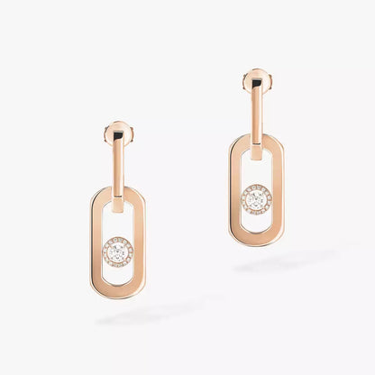 [Sprite Jewelry]So Move XL Diamond Pendant Earrings