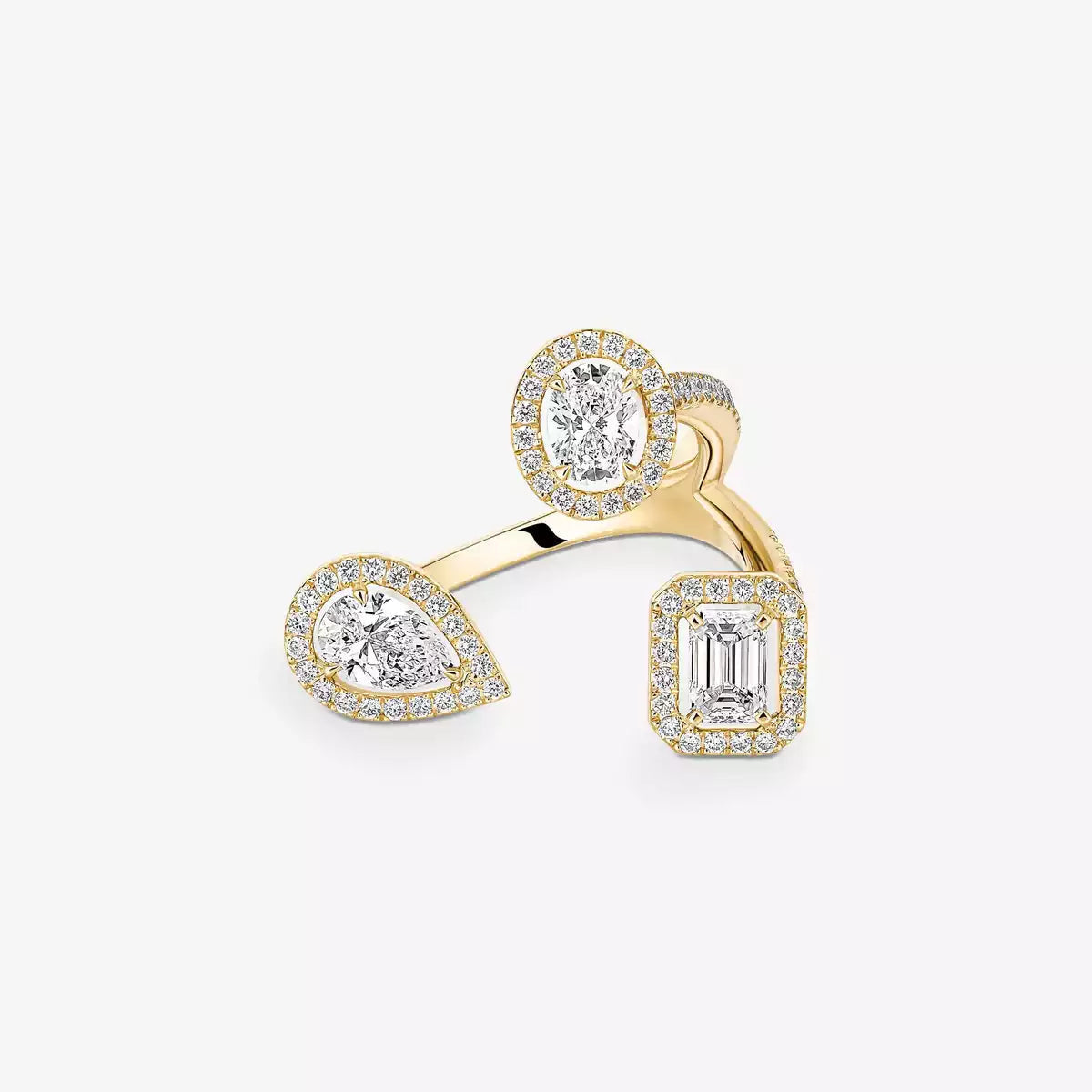 [[Sprite Jewelry] Diamond Ring 0,25ct My Twin Trilogy
