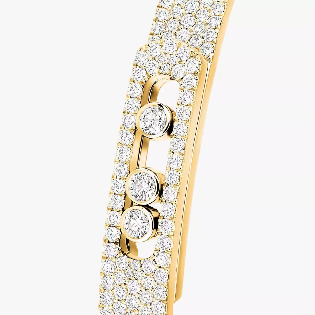 [Sprite Jewelry]Move Noa Full Pavé Diamond Bangle Bracelet
