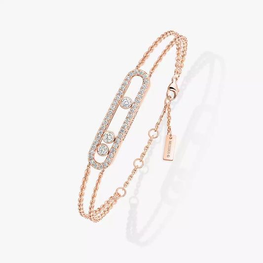 [Sprite Jewelry] Move Classique pavé bracelet