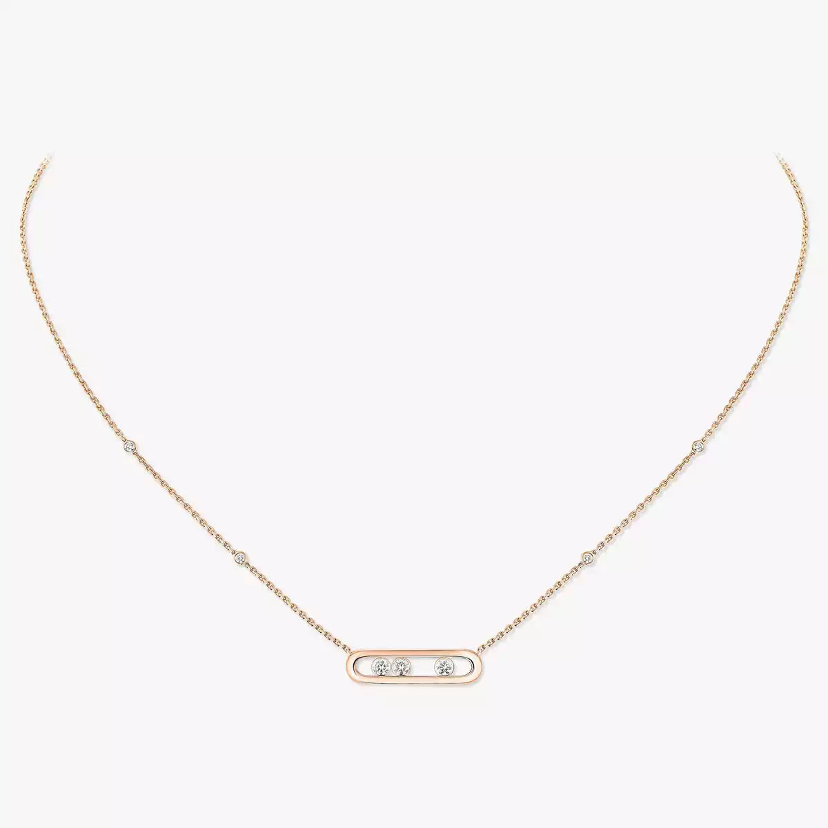 [Sprite Jewelry] Baby Move Gold Diamond Necklace