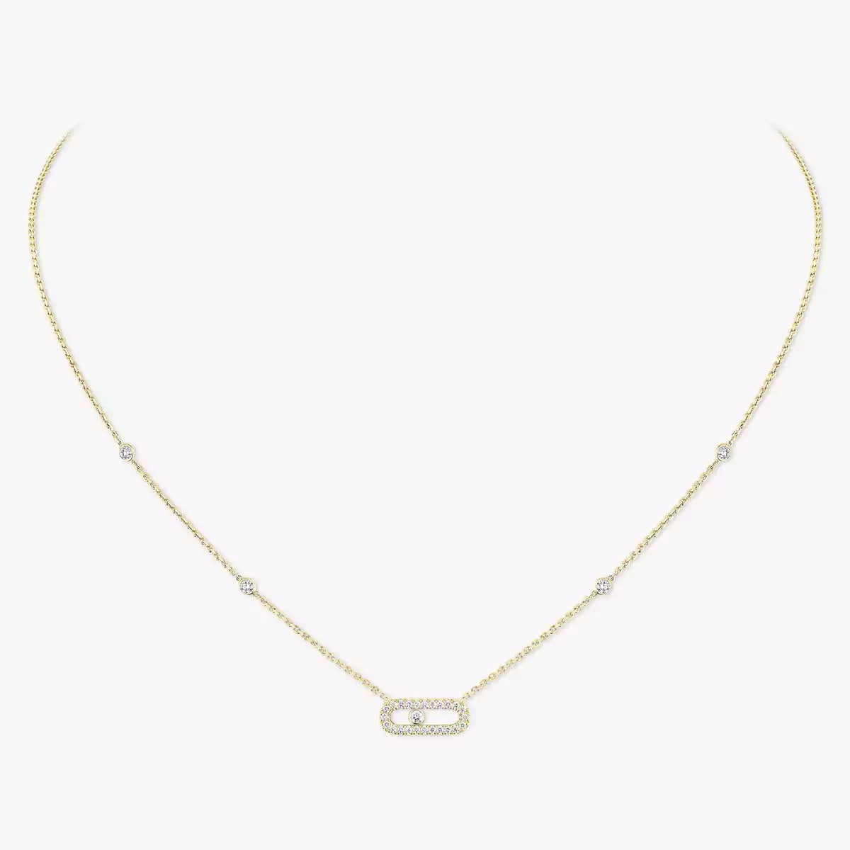 [Sprite Jewelry]Diamond Necklace Move Uno